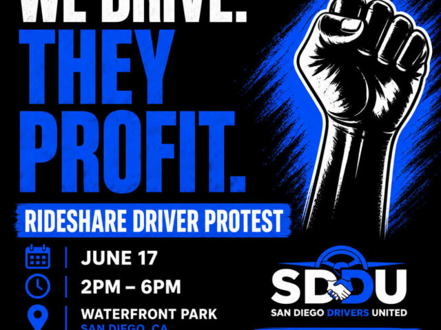 SAN DIEGO RIDESHARE DRIVER EVENT